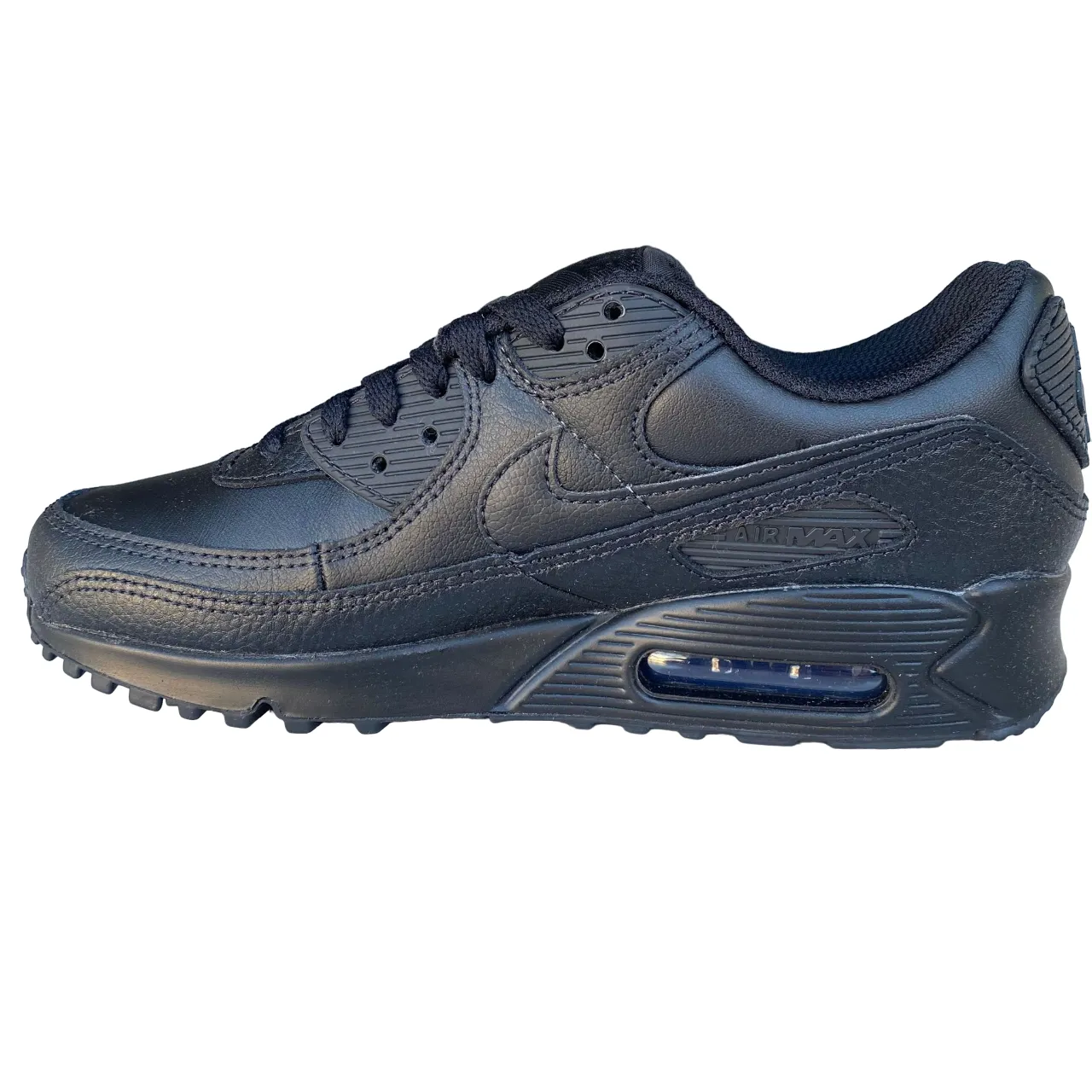 Nike scarpa sneakers da uomo Air Max 90 in pelle CZ5594 001 nero