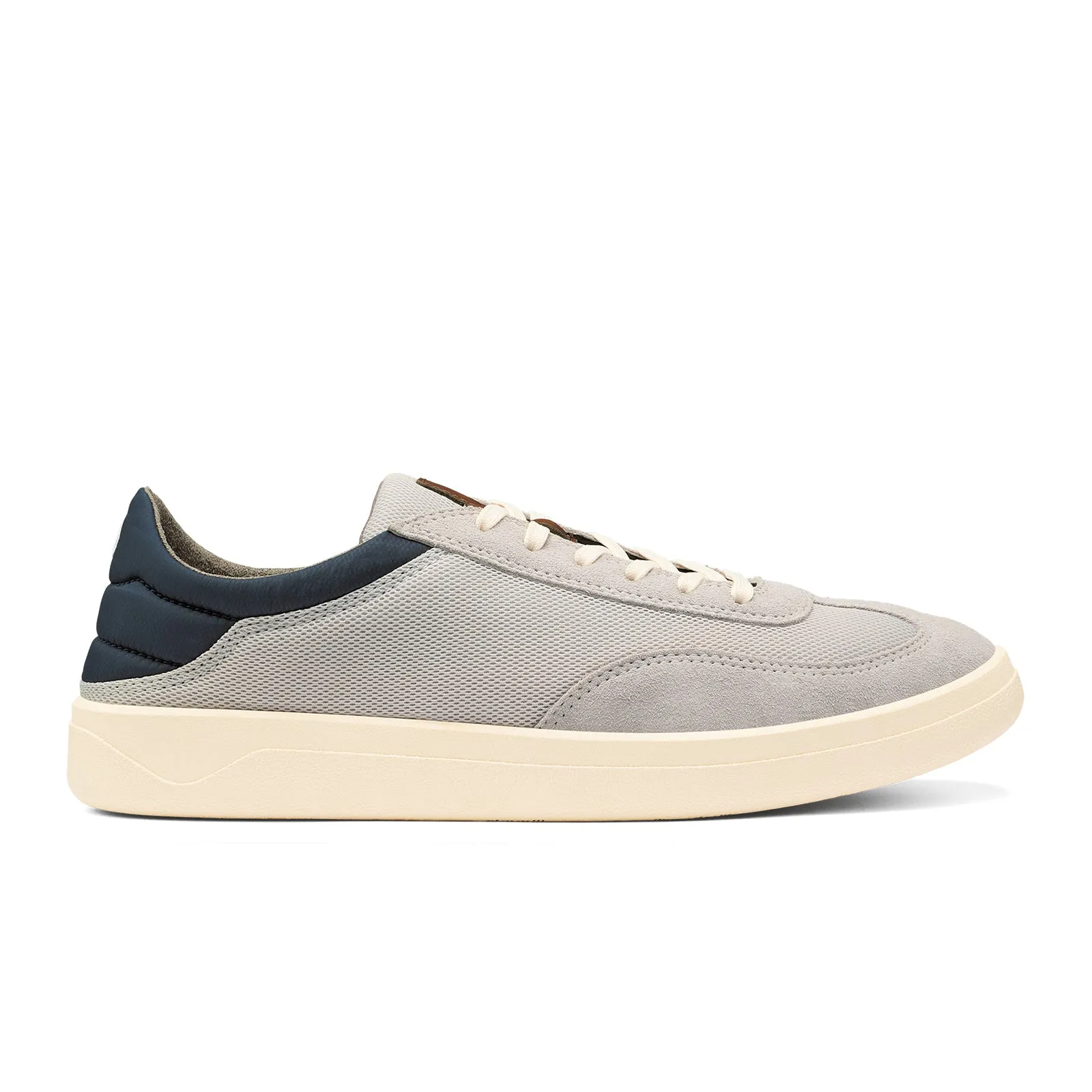 OluKai Punini Lace Up Sneaker (Men) - Vapor/Trench Blue