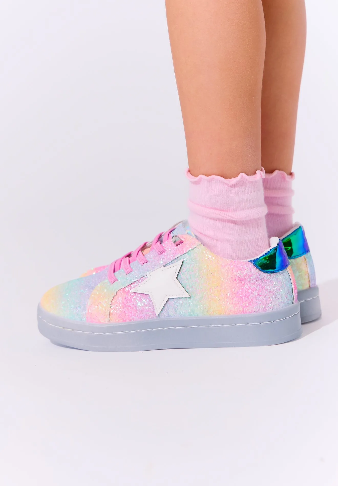 Ombre Glitter Star Sneaker