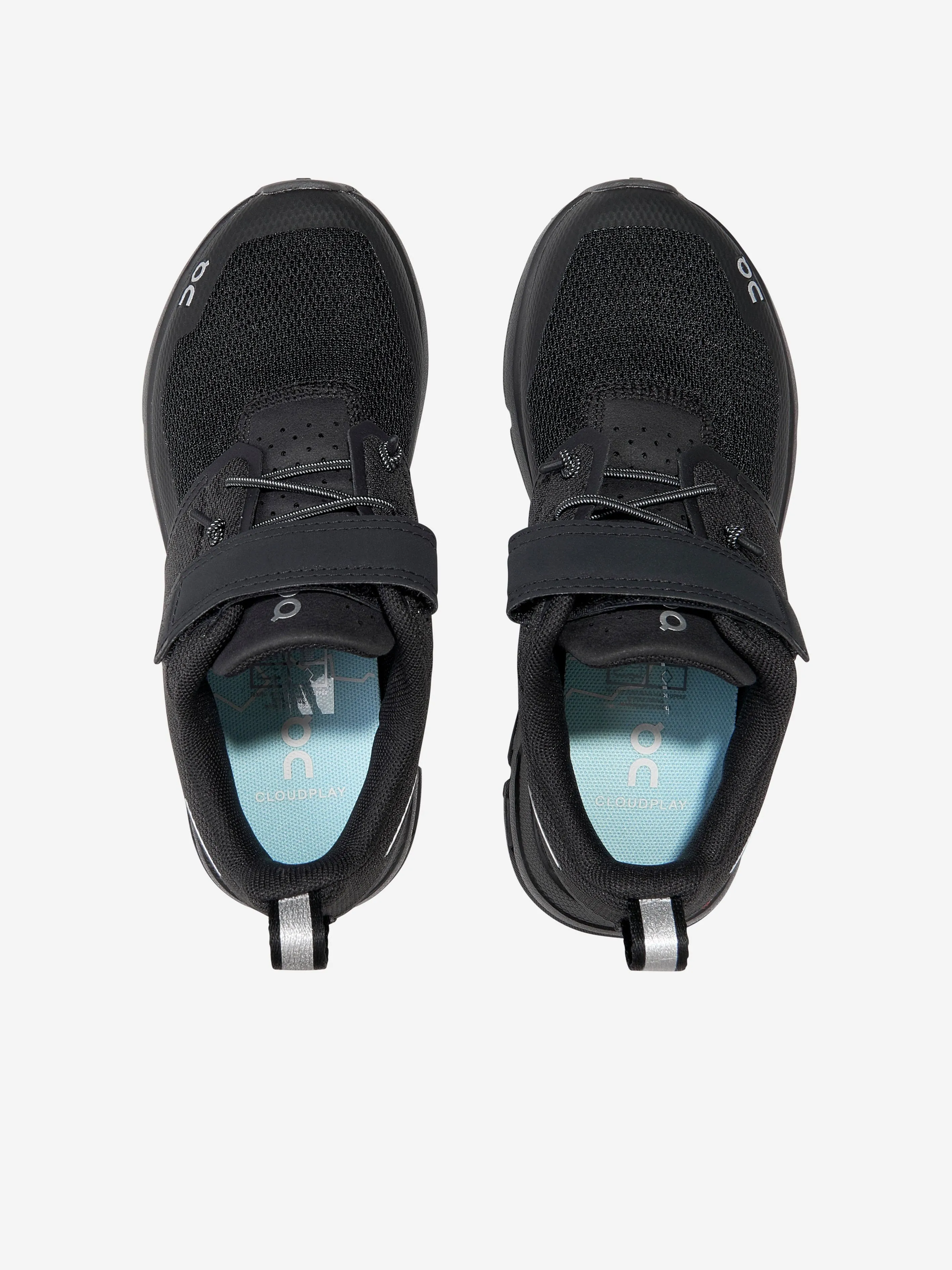 On Running Kids Cloud Play Trainers in Black