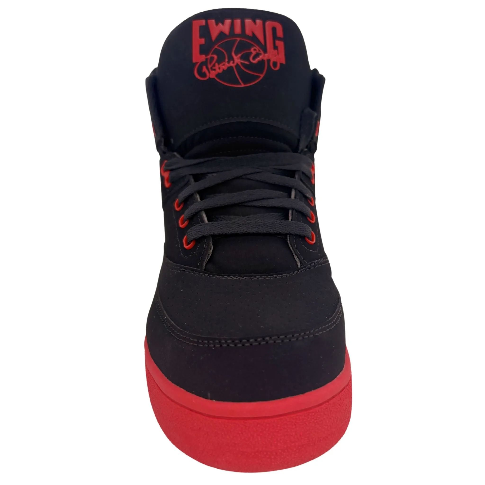 Patrick Ewing Athletics Men's 1BM00641-023 33 HI ORION Black Red Basketball Shoes