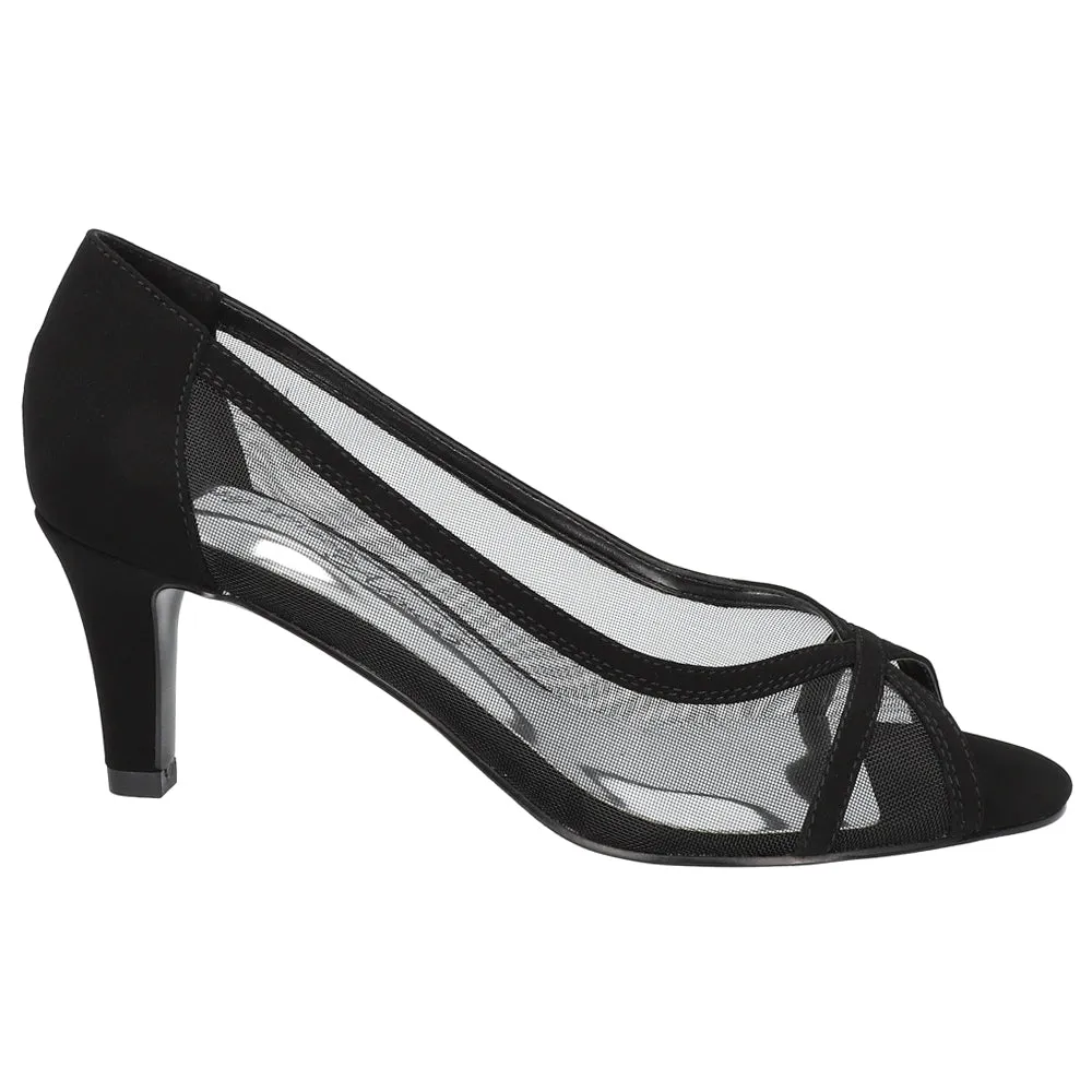 Picaboo Peep Toe Evening Pumps