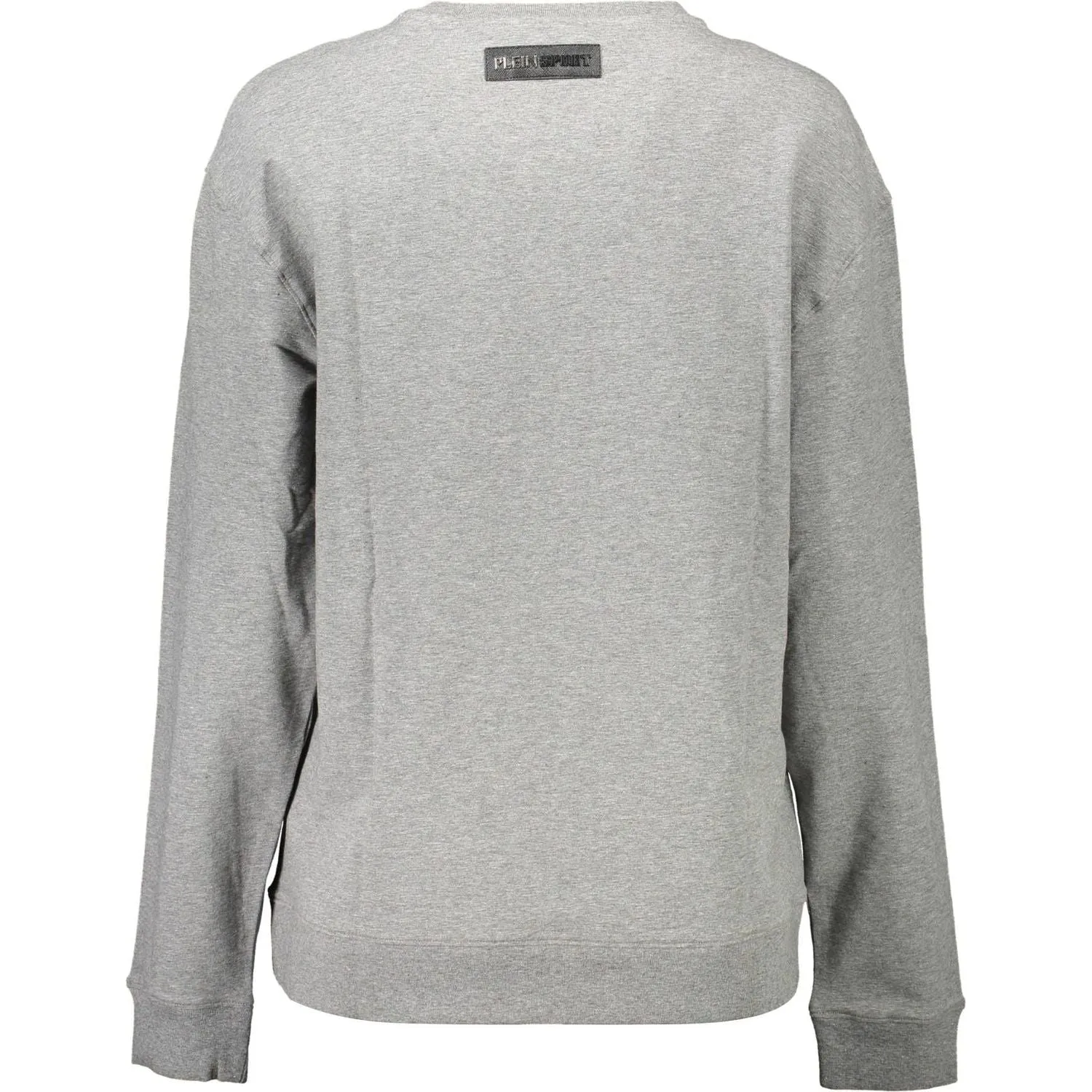 Plein Sport Gray Cotton Women Sweater