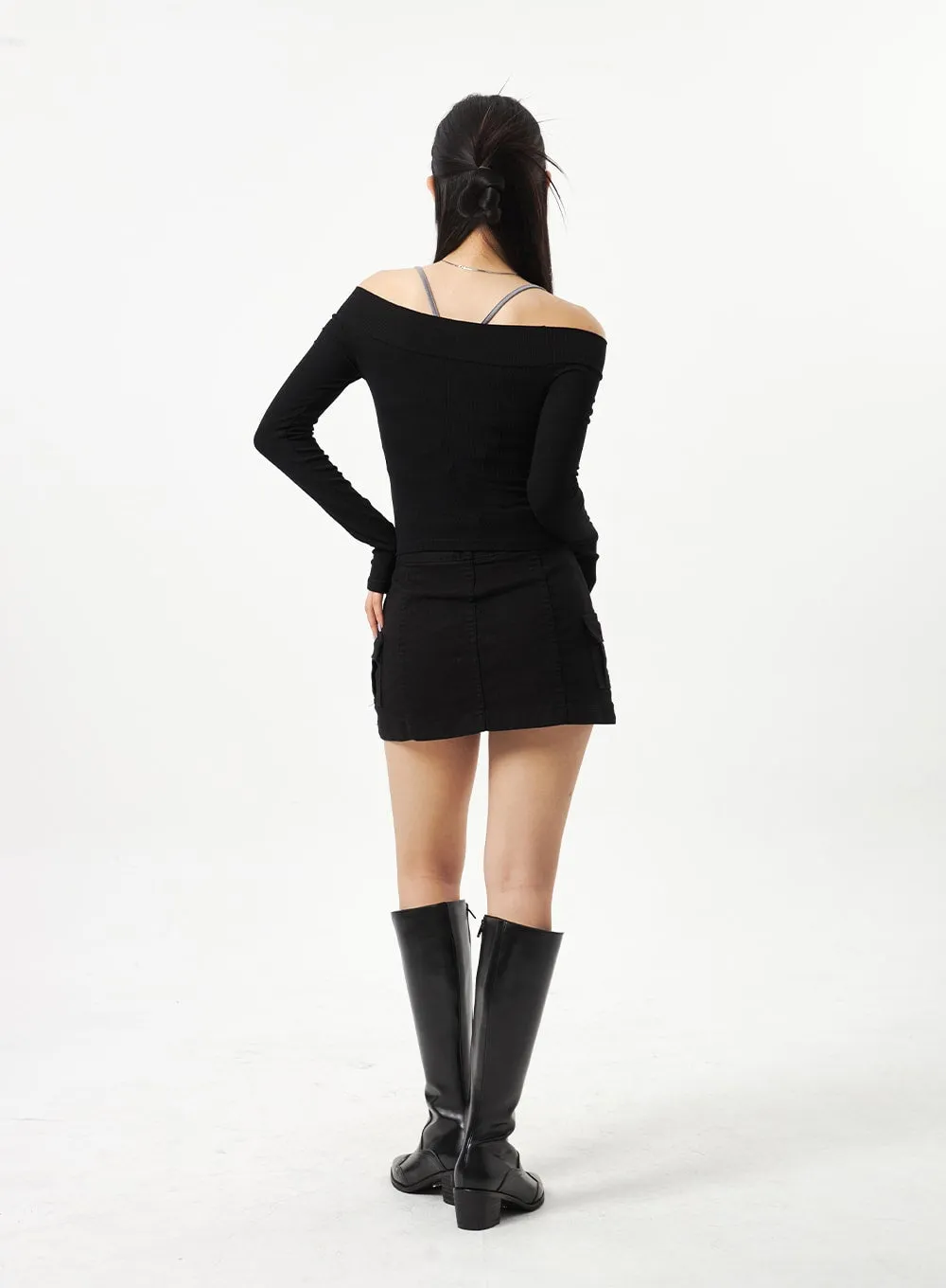 Pocket Mini Skirt CA321