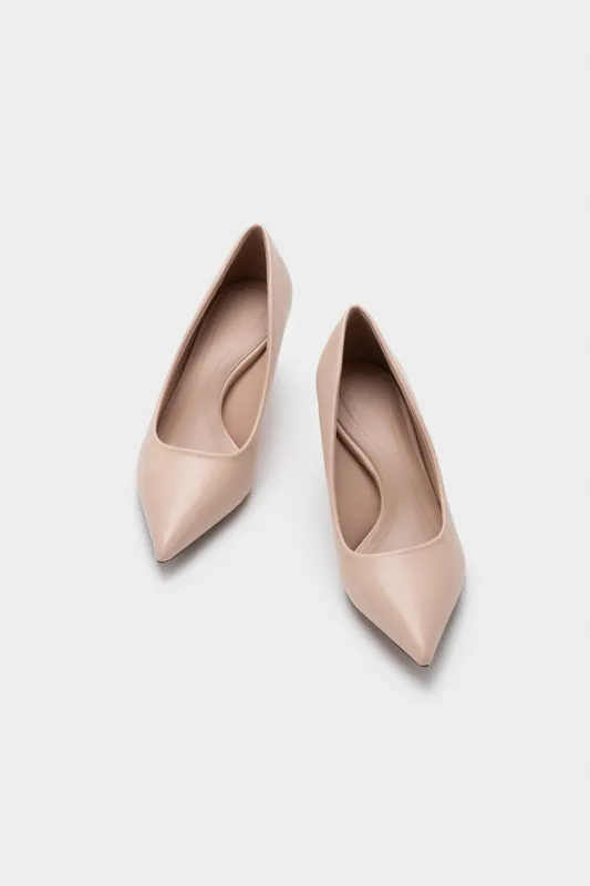 POINTY TOE WITH SPRAY HEEL PUMP