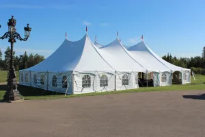 Pole Tent 60' x 80' White