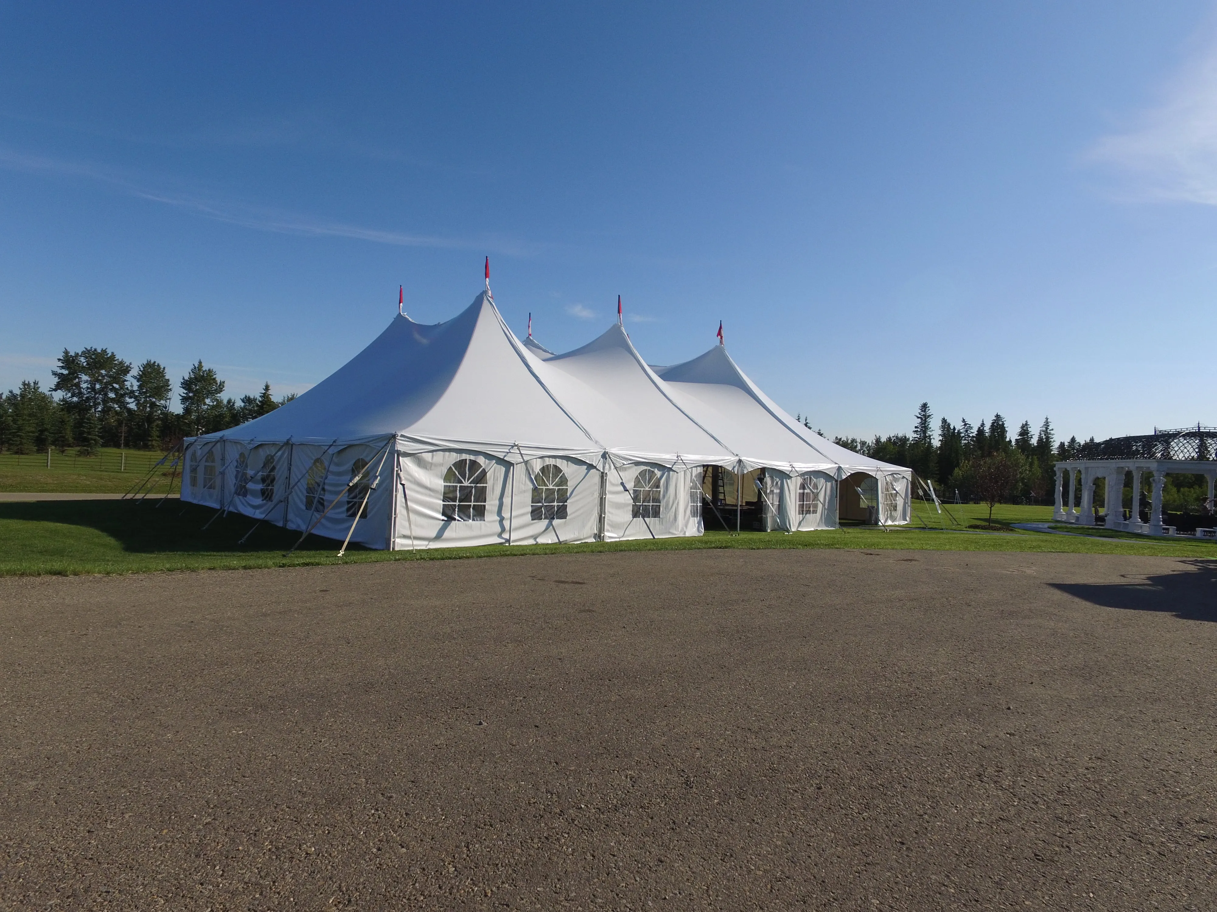 Pole Tent 60' x 80' White