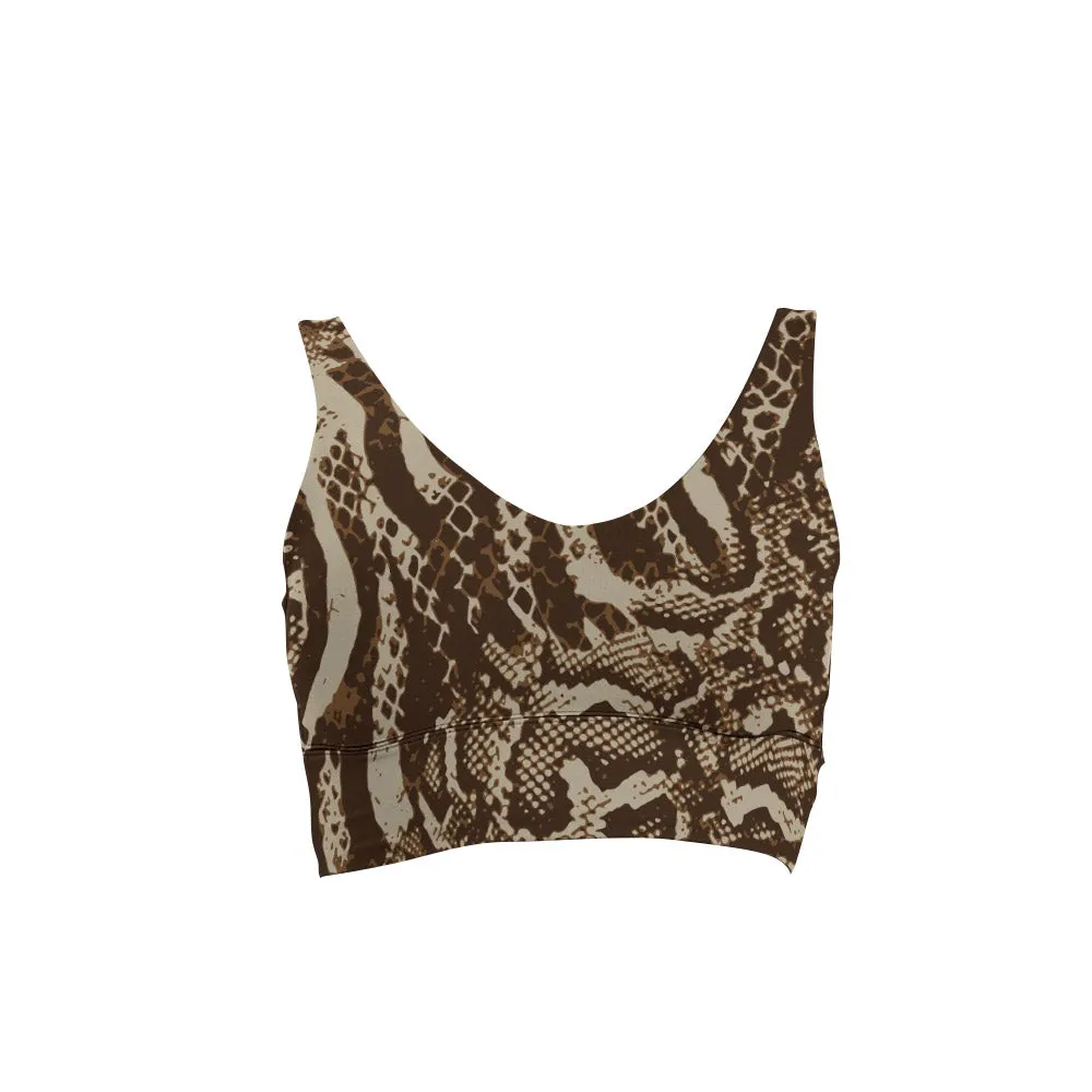 Pre Order:  Dembe Brown Sports Bra