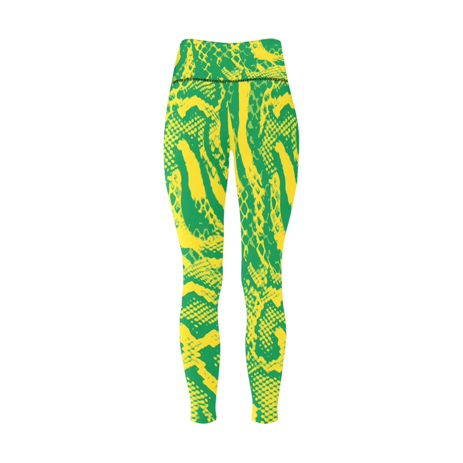 Pre Order:  Dembe Lime High-Waisted Leggings