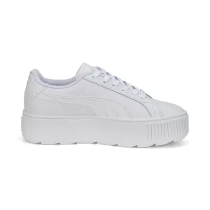 Puma scarpa sneakers da ragazza con zeppa Karmen 387374 01 bianco