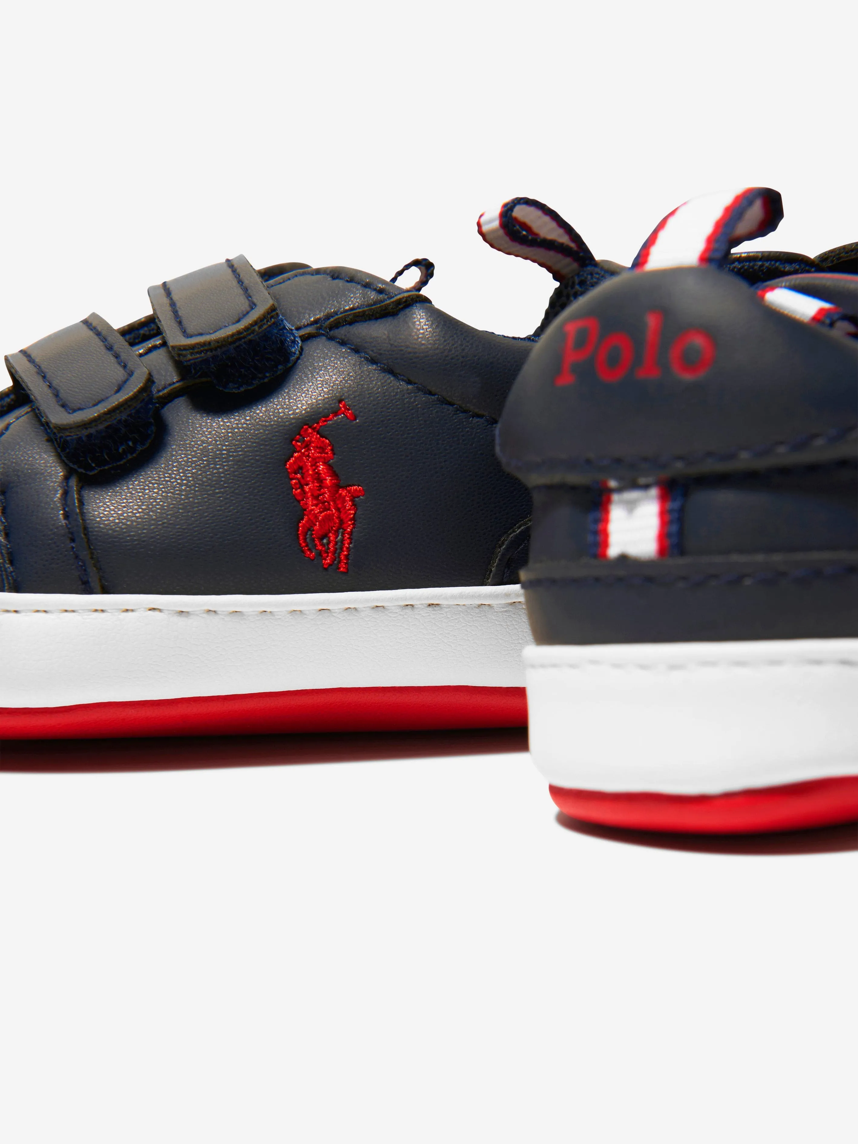 Ralph Lauren Baby Heritage Court EZ Trainers