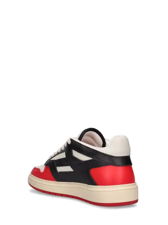 Represent   Reptor low leather sneakers 