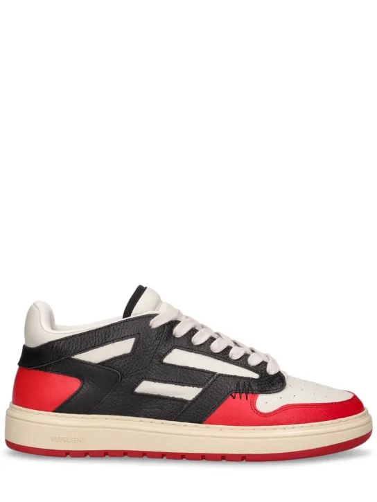 Represent   Reptor low leather sneakers 