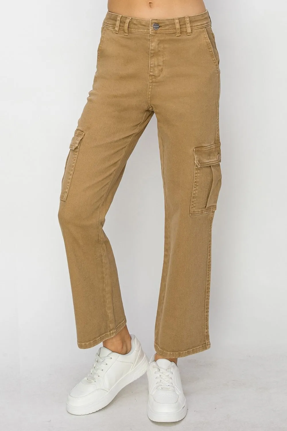 Risen Carrie High Rise Cargo Jeans