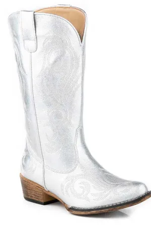 Roper Ladies Riley Metallic Snip Toe Boots Style 09-021-1566-3245