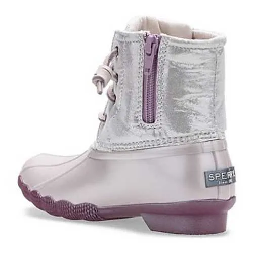 Saltwater Kid's Sparkle Duck Boot - Lilac