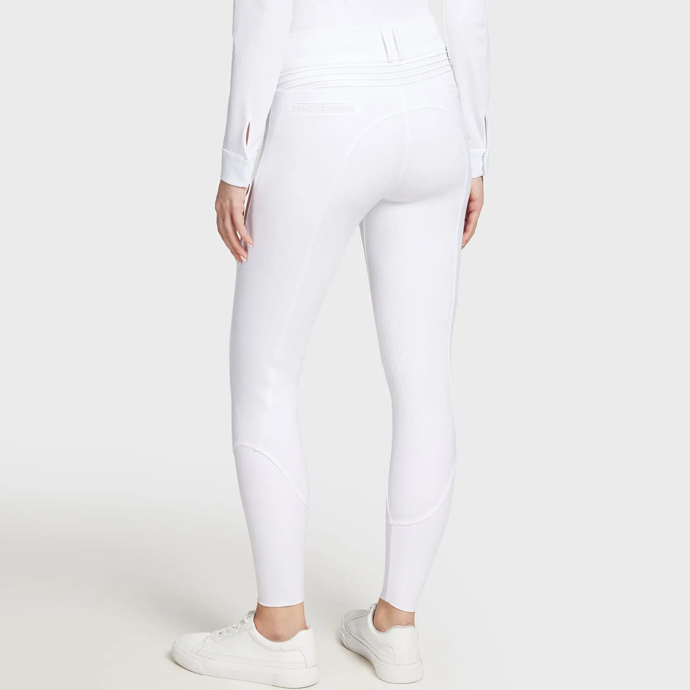 Samshield Clara Knee Grip Breeches - White