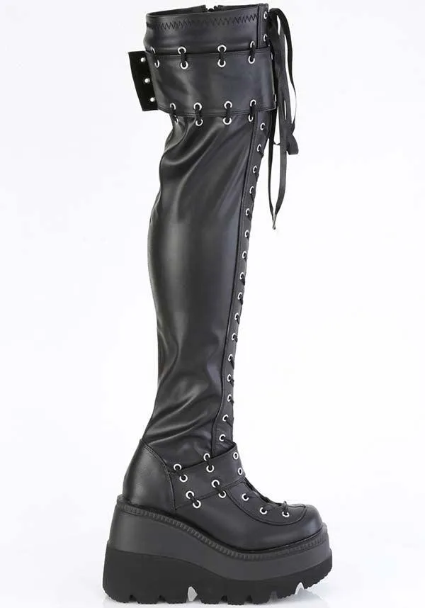 SHAKER-325 [Black] | PLATFORM BOOTS [PREORDER]