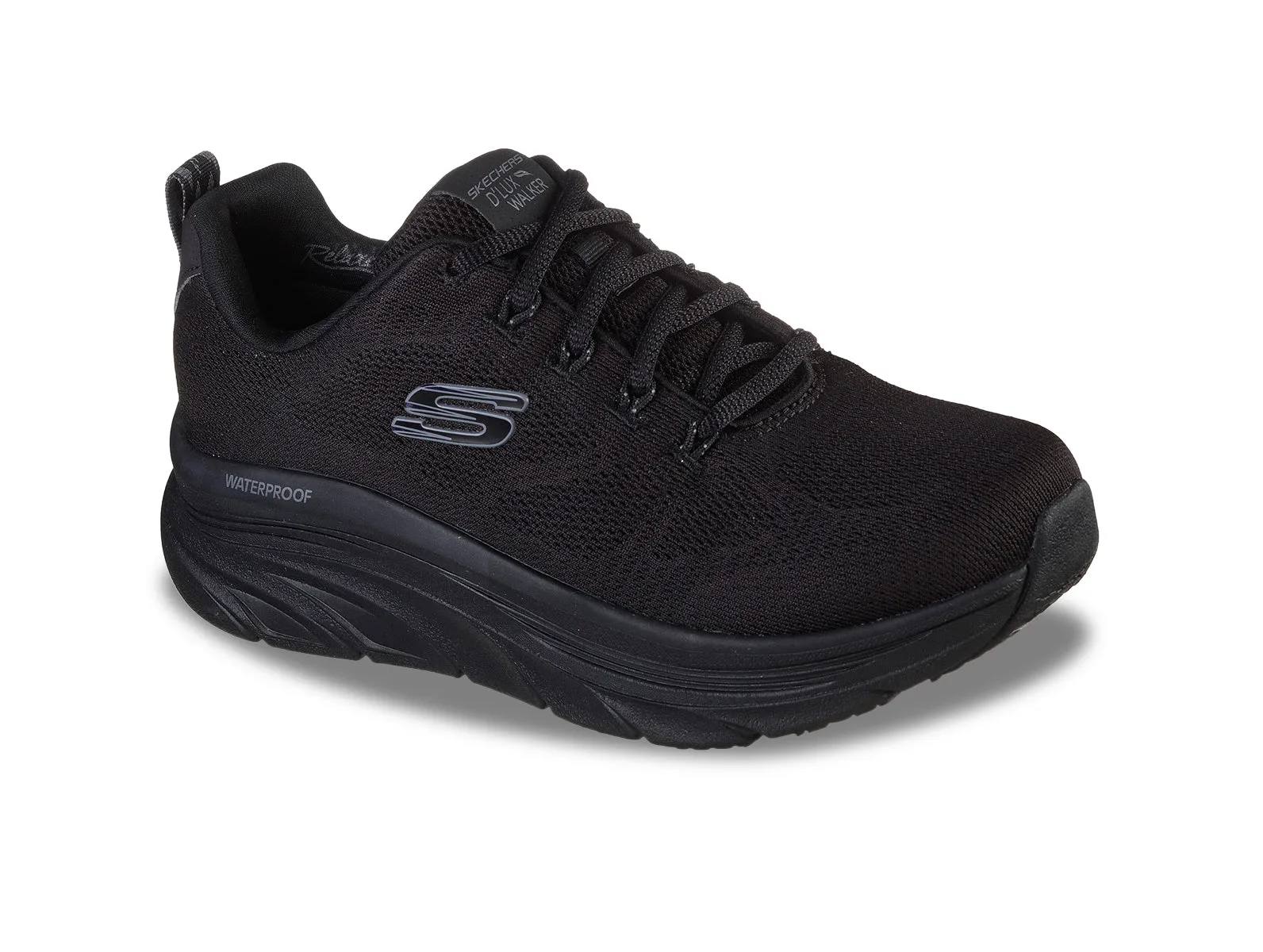 Skechers 149810 Relaxed Fit D'Lux Walker Get Oasis – Black