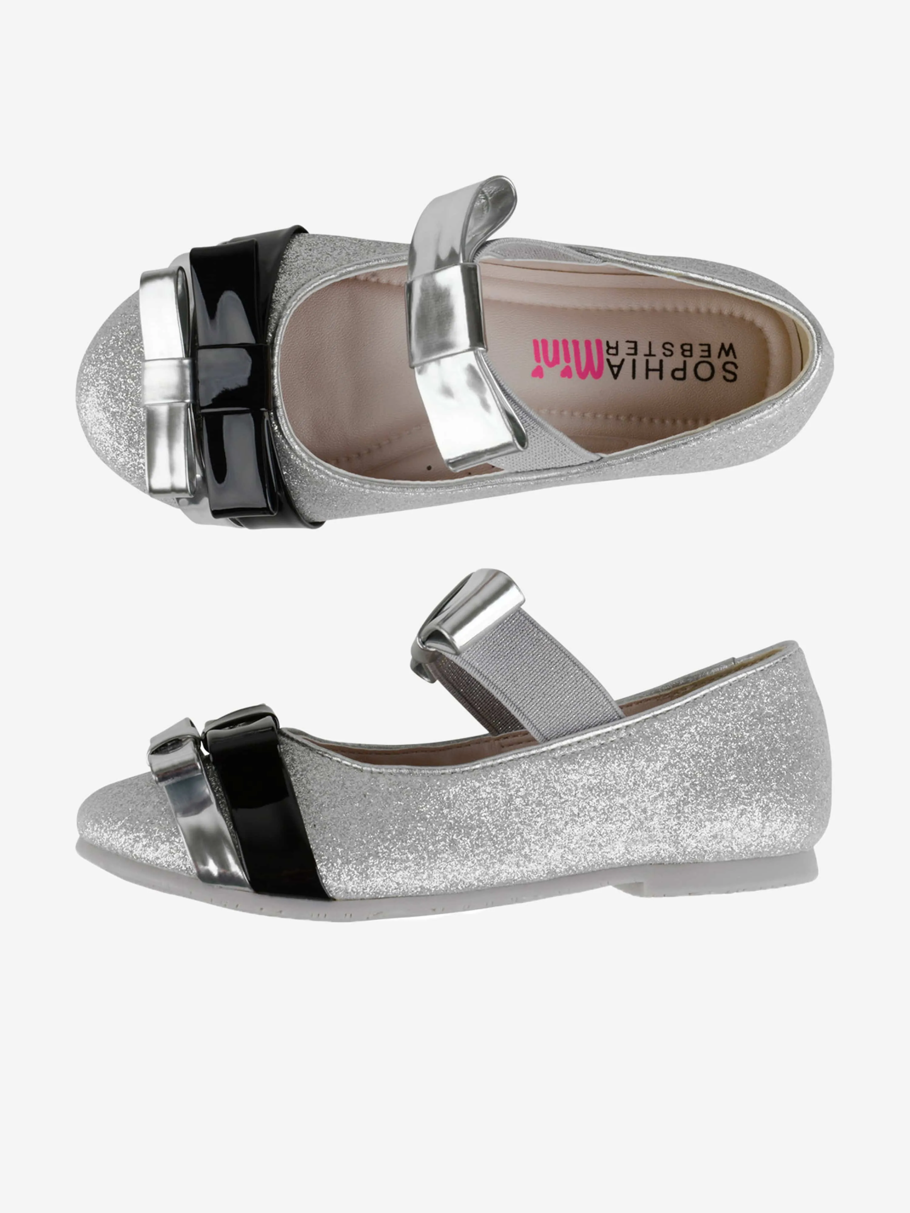 Sophia Webster Glitter Andie Bow Shoes