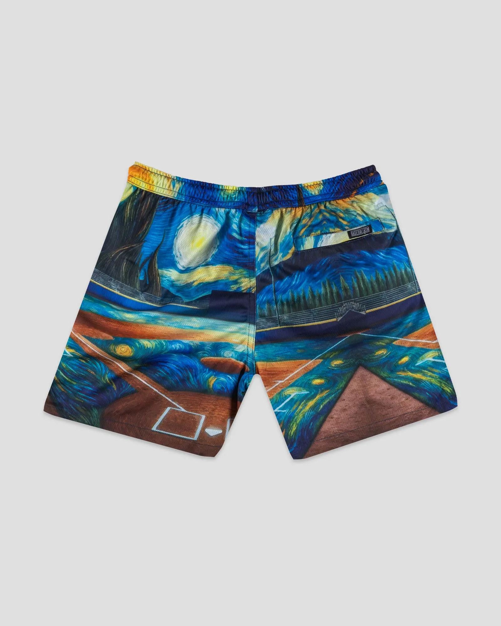 Starry Field Diamond Air Mesh Shorts - Youth