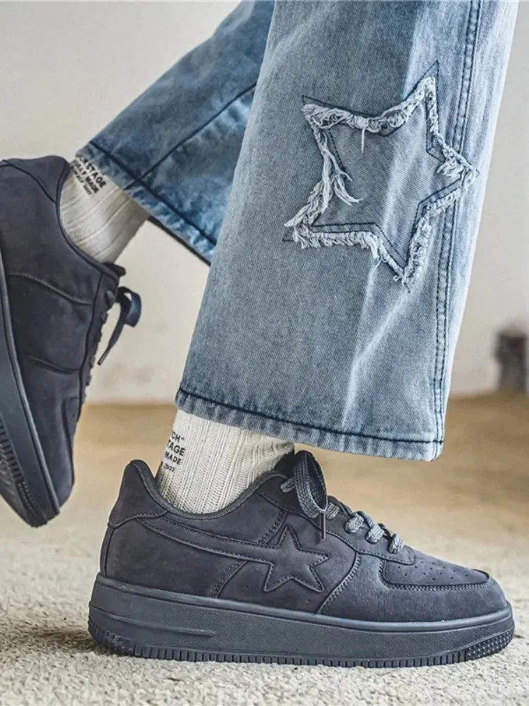 Suede Star Sneakers