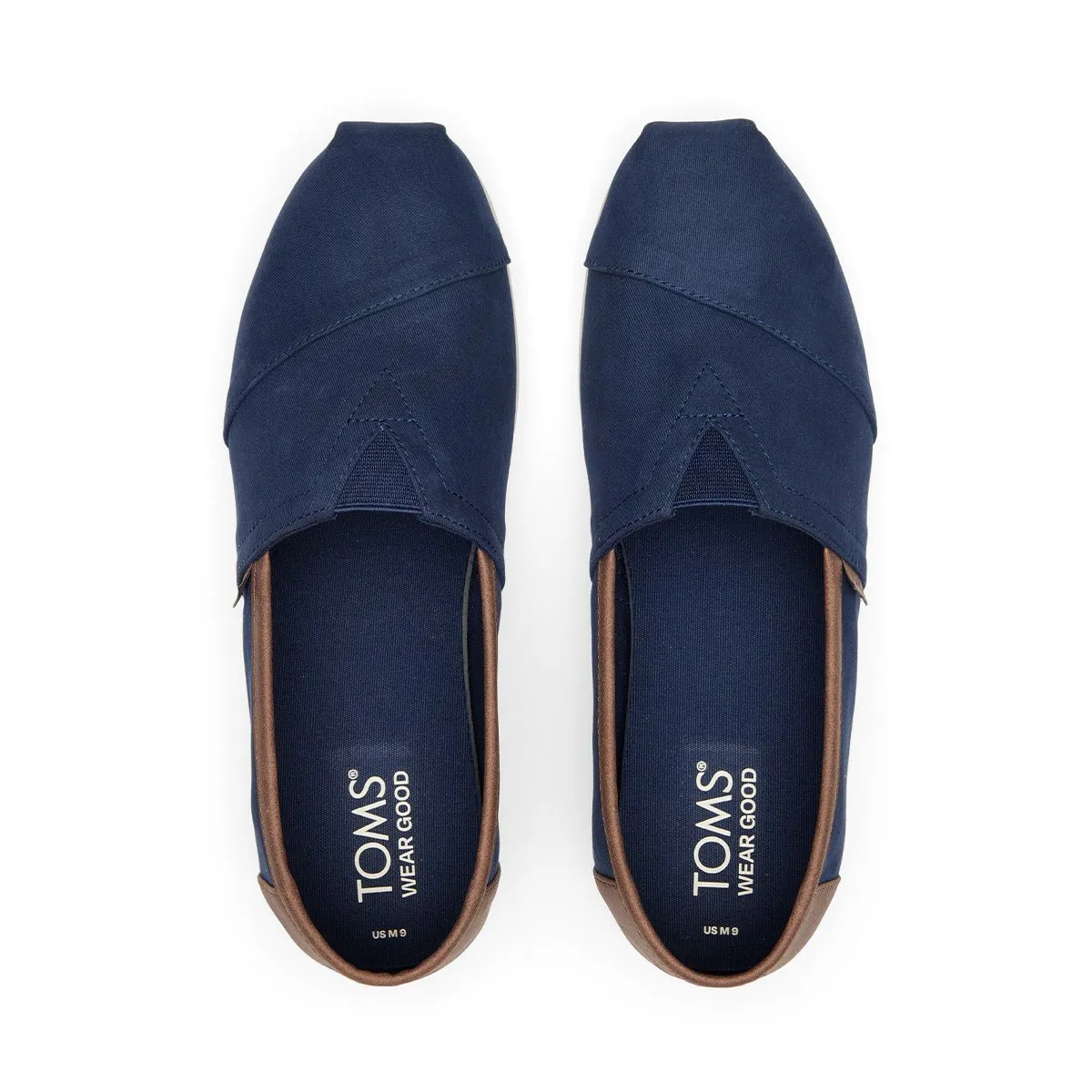 TOMS Alpargata Men - Navy Synthetic Trim