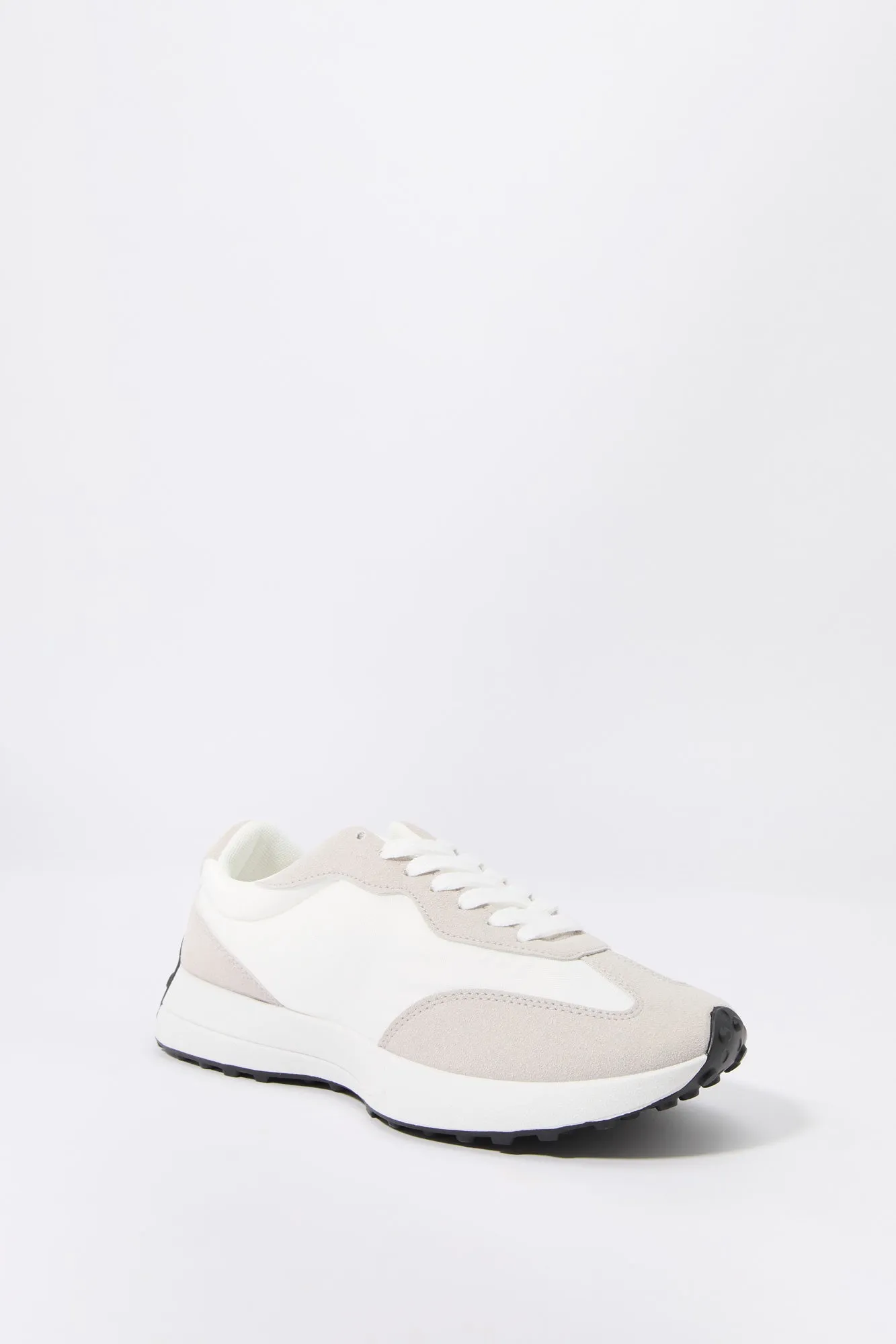 Two Tone Lace Up Sneaker