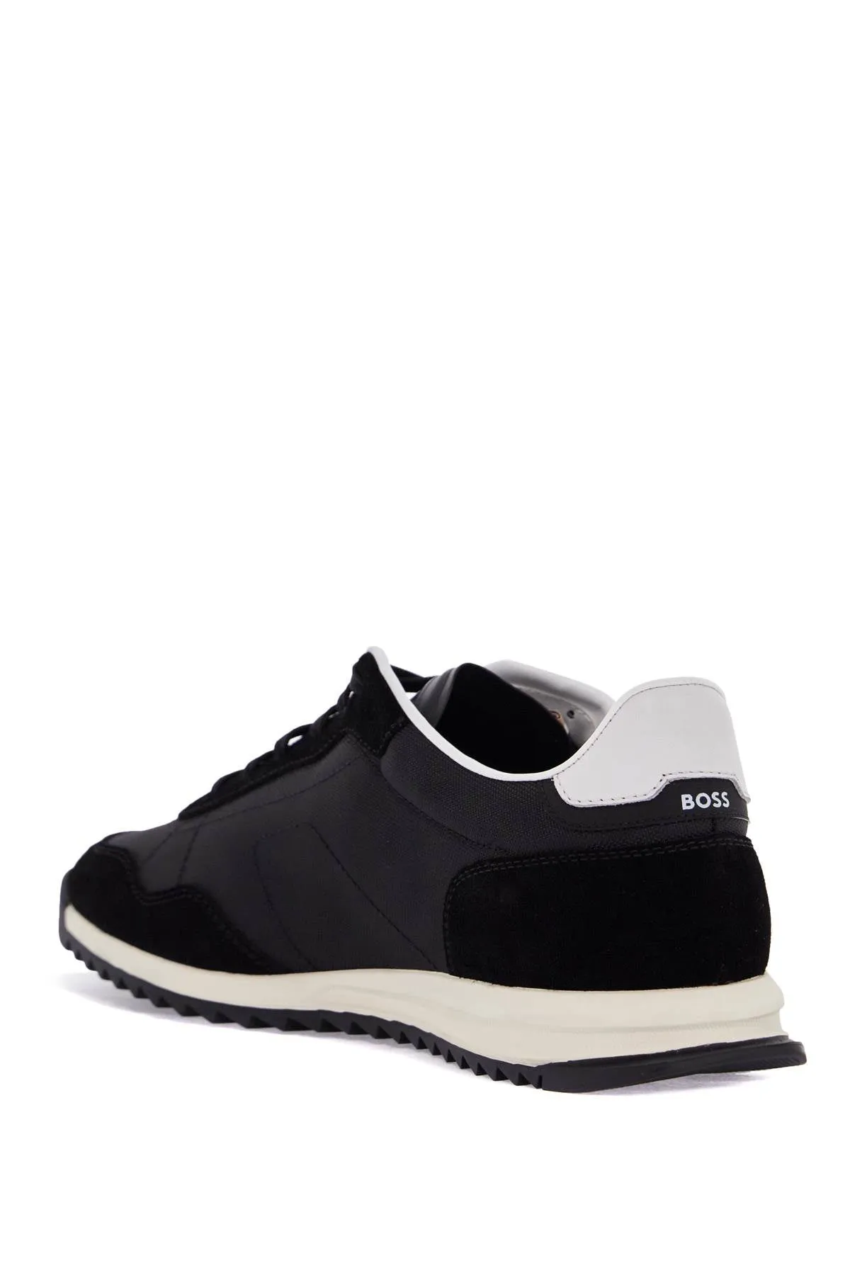 Urban Mixed Material Casual Sneakers