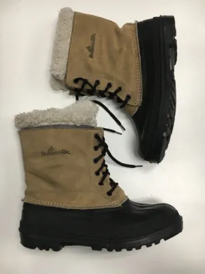 Used kamik Tan/Black Adult Size 6 Winter Boots