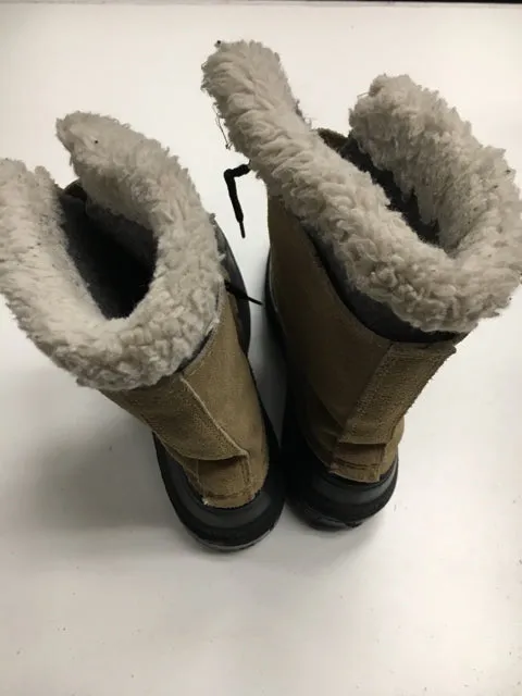 Used kamik Tan/Black Adult Size 6 Winter Boots