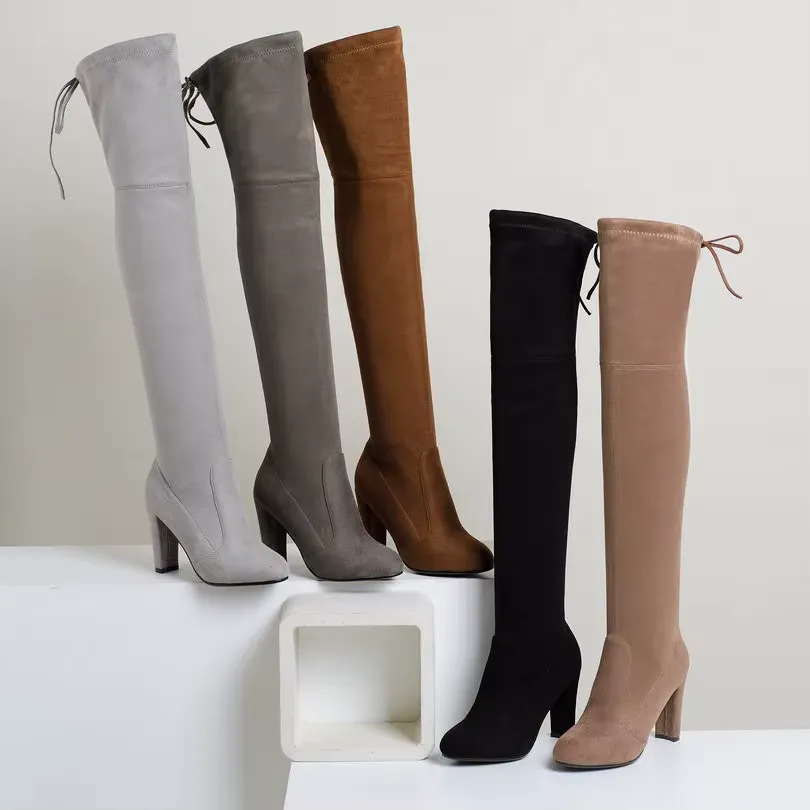 USS Shoes Anais Women's Over The Knee Boots