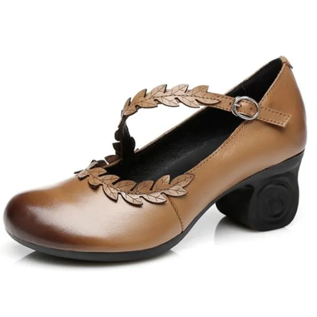 USS Shoes Iza Women's Leather Pumps