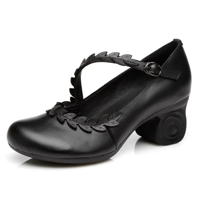 USS Shoes Iza Women's Leather Pumps