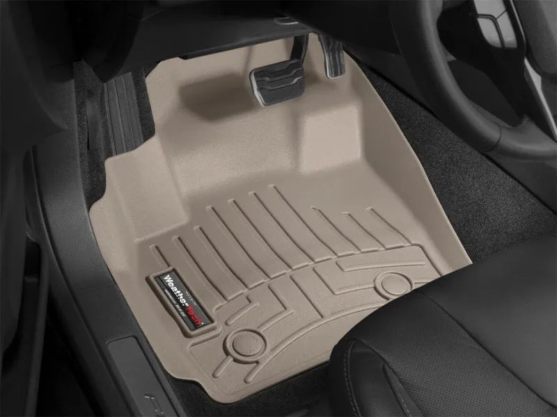 WeatherTech 10  Porsche Panamera Front FloorLiner - Tan