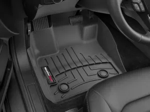 Weathertech® • 4416521 • FloorLiner • Molded Floor Liners • Black • Front • Hyundai Elantra / Elantra Hybrid 21-23