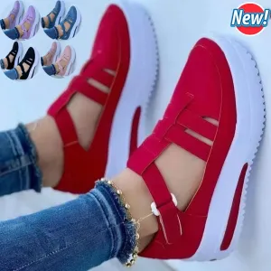 Women Sneakers Platform Casual Breathable Sport Design Vulcanized Shoes Fashion Tennis Female Footwear