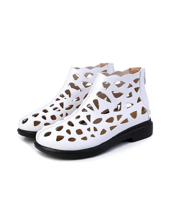 Women's Summer Breathable Hollow Sandals Boots 34-43