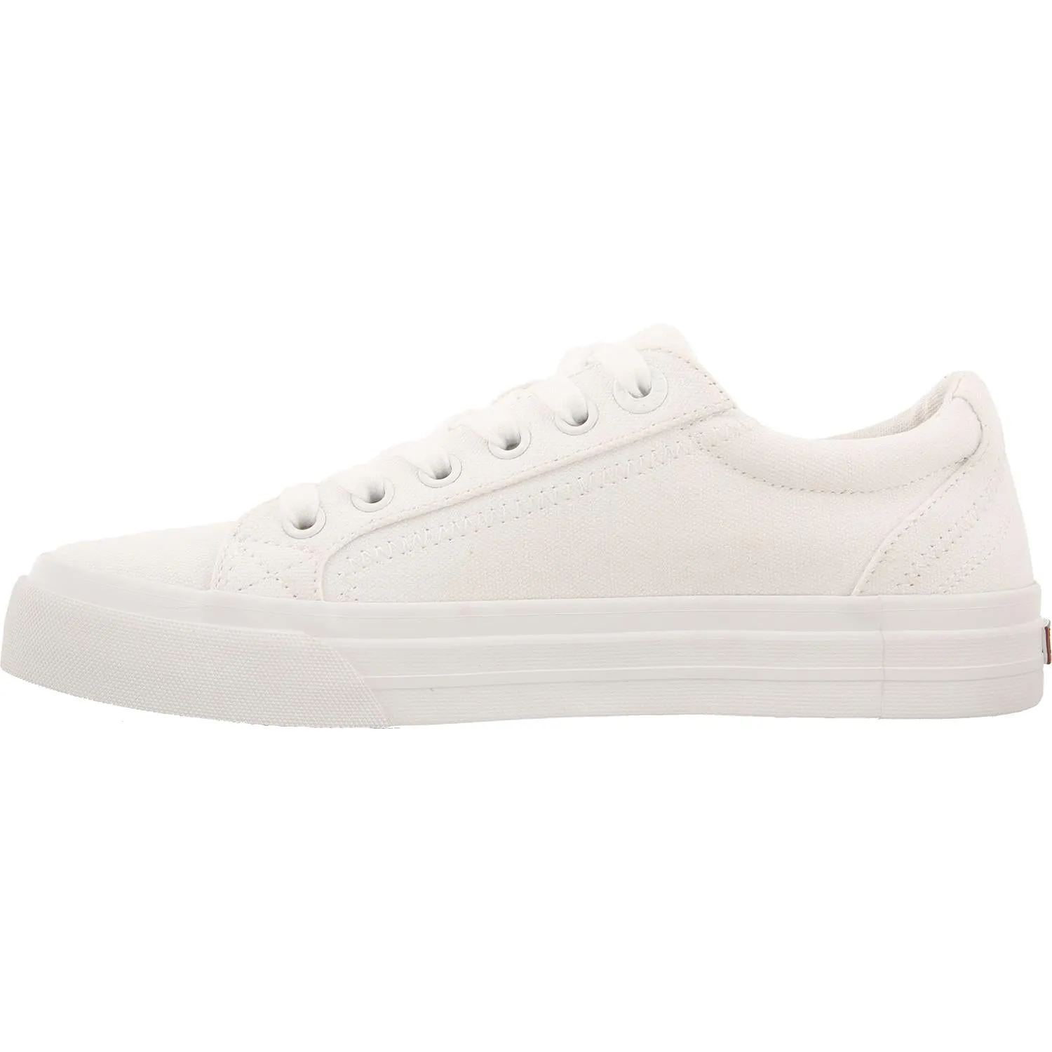 Women's Taos Plim Soul White Canvas