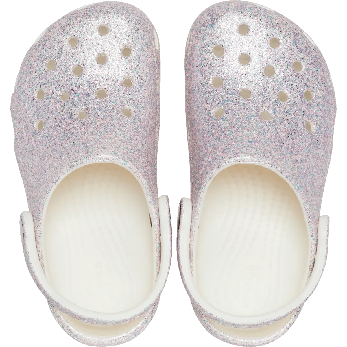 Youth Classic Glitter Clog