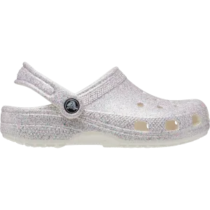 Youth Classic Glitter Clog