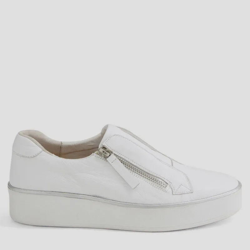 ZIKTA W - WHITE-WHITE SOLE LEATHER