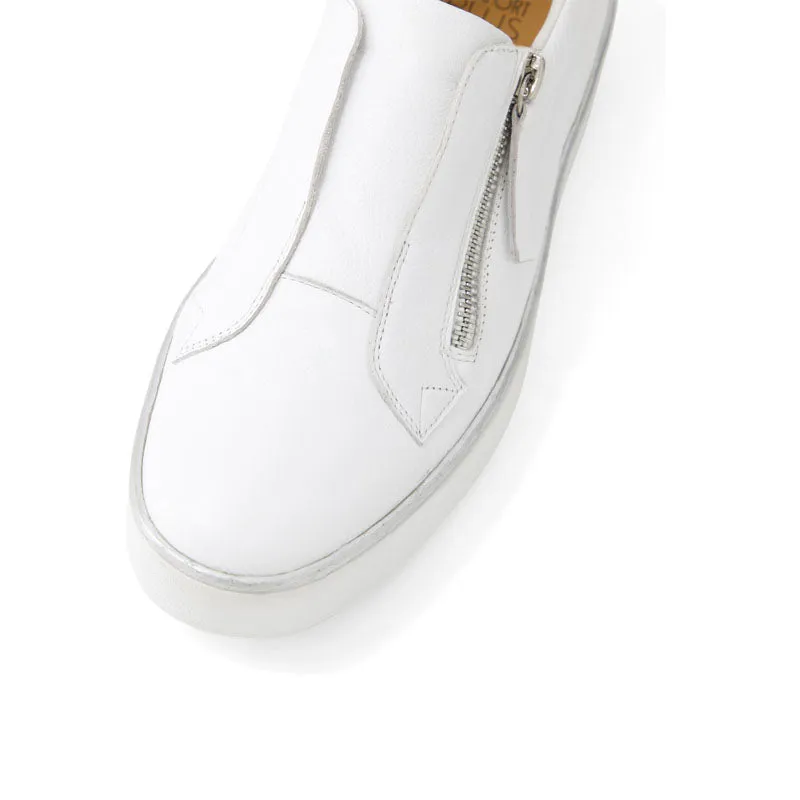 ZIKTA W - WHITE-WHITE SOLE LEATHER